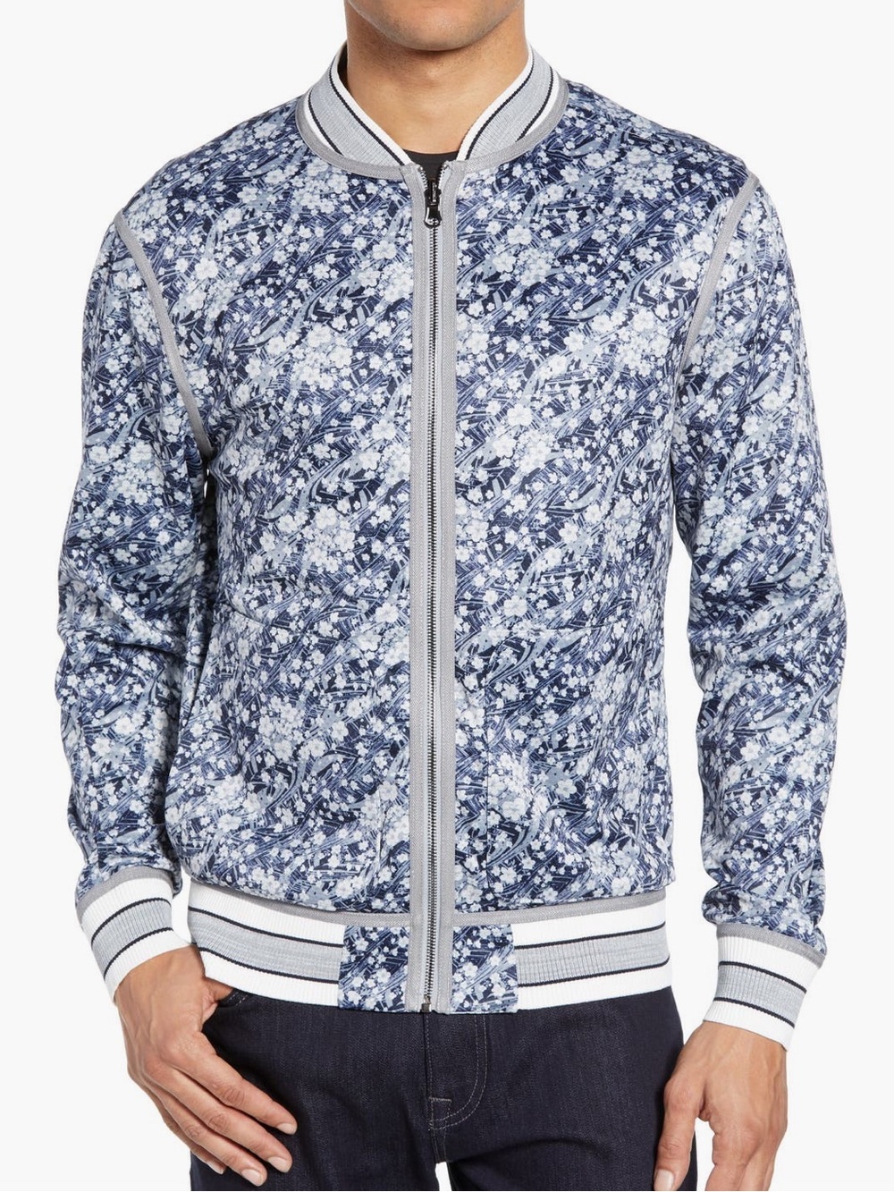 Vince Camuto Reversible Bomber Jacket
